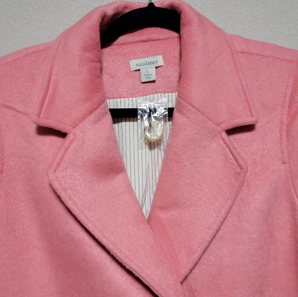 Sundance NWT Emilia Topper Wool Blend Breasted Long Blazer Jacket - Picture 6 of 9